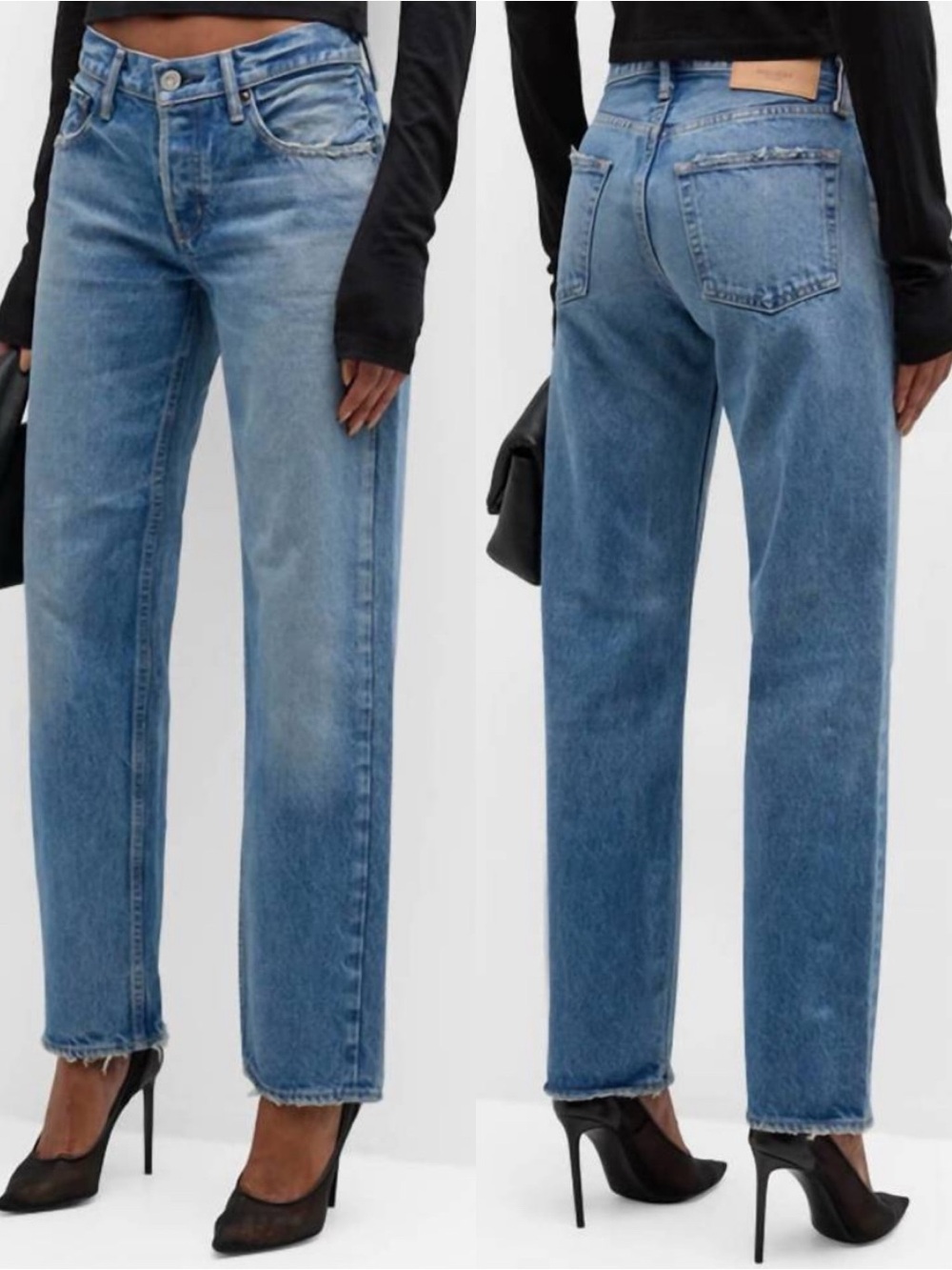 Moussy | Cheval Straight Low Rise Jeans 27
